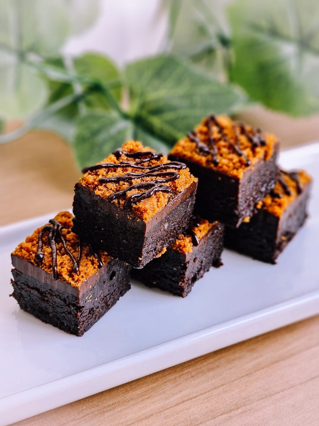 Lotus Biscoff Chocolate Brownie